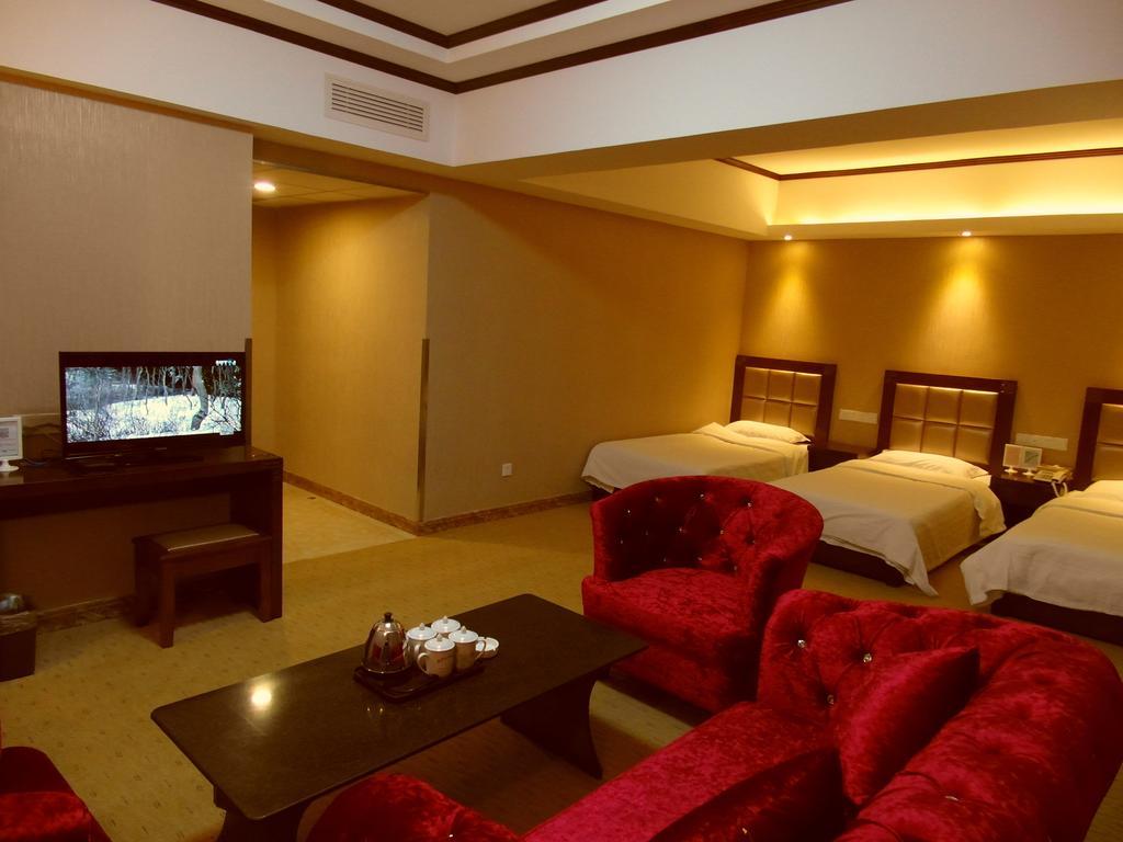 Tianjin Jinma Hotel Buitenkant foto